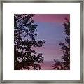 Paisley Skywork Framed Print