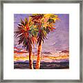 Palm Duo Framed Print