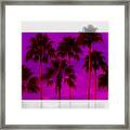 Palm Tree Heaven Framed Print