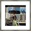 Panama City Panama By Taxi Framed Print