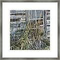 Panes Of The Past Framed Print