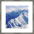 Panoramic Peaks Framed Print