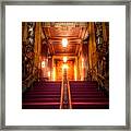 Pantages Theater's Grand Staircase Framed Print