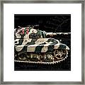 Panzer Tiger Ii Side Bk Bg Framed Print