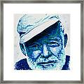 Papa Hemingway Framed Print