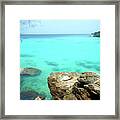 Paradise Island, Curacao Framed Print