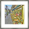 Paris Cafe Framed Print