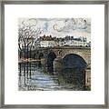 Paris The Pont Marie Framed Print