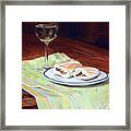 Parisian Lunch Framed Print