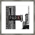 Park Framed Print