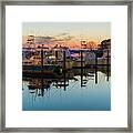 Parking Lot Framed Print