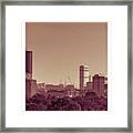 Part 2/3 Of My London Skyline Panorama Framed Print