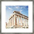 Parthenon Temple Ii Framed Print