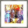 Party In A Glass Framed Print
