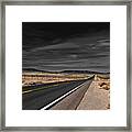 Pass With Care Framed Print