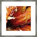 Passion - Abstract Art - Triptych 3 Of 3 Framed Print