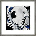 Patch, Sweet Fat Cat, Napping In The Sun Framed Print