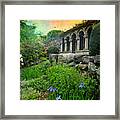 Path To The Portico Framed Print