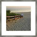 Path To The Sea Framed Print