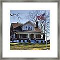 Patriot House Framed Print