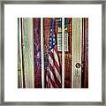 Patriot On Call Framed Print