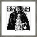Pavarotti Fidelio Inking Framed Print