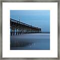 Pawleys Island Pier During The Blue Hour Framed Print