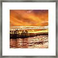 Payette River Sunrise Framed Print