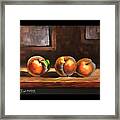Peaches Framed Print
