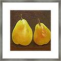 Pears Framed Print