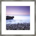 Peniscola Sunrise Framed Print