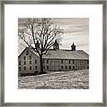 Pennsylvania Barn Framed Print