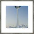 Pensacola Beach Water Tower Framed Print