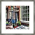 Philadelphia Pa Coffeehouse Framed Print