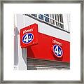 Phones 4u Hastings Store Framed Print