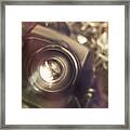 Photographic Lens Reflections Framed Print