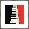 Piano Keys Framed Print