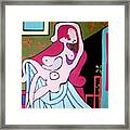 Picasso Seated Woman Framed Print