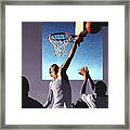 Pick Up Game Framed Print