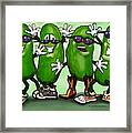 Pickle Party Framed Print