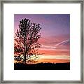 Picture Perfect Sunset 6014 Framed Print