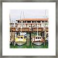 Pier 39 Framed Print