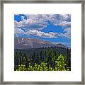 Pikes Panoramic Right Segment Framed Print