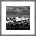 Pike's Peak Or Bust Framed Print