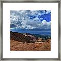 Pikes Peak Summit Vista #1 Framed Print