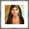 Pima Maiden Framed Print