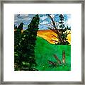 Pine Ridge Framed Print