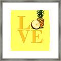 Pineapple Framed Print