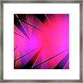 Pink Branches Framed Print