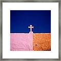 Pink Cross - Cruz Rosa. Travel Framed Print